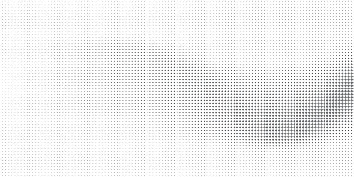 Abstract dotted halftone waves collection. Black and grey digital wavy dot, twisted wave line and halftone gradient pattern. Elements on white background for