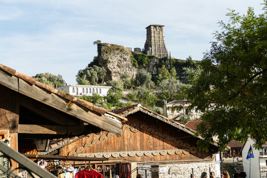 View of Kruja, Albania