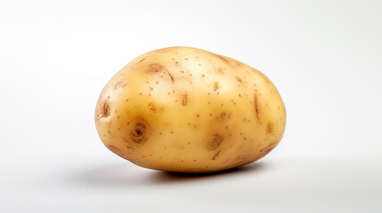 Fresh potato isolated