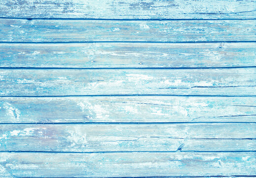 Vintage Light Blue Wood Background Texture