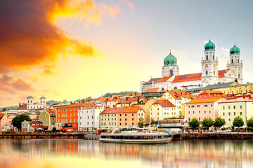 Altstadt, Passau, Deutschland 