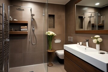 Modern Design Small Bathroom