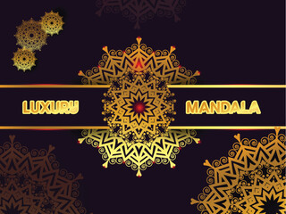 luxury mandala background 