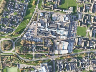 aerial view of Bransholme. social housing estate, Kingston upon Hull 