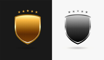 Shield Vector Design Element for banners security artwork Sheild finance icon elegant