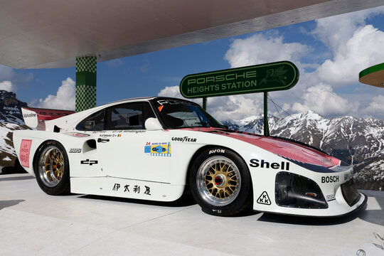 Porsche experience event on Grossglockner high alpine road in Austria, Europe	
