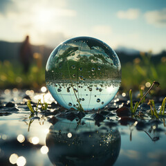 Environmental Consciousness and Sustainability - Nature and Green Lifestyle Stock Images