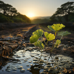 Environmental Consciousness and Sustainability - Nature and Green Lifestyle Stock Images