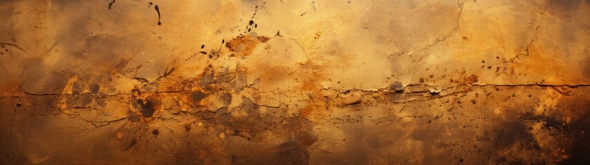 Abstract Art Piece with Shades of Brown and Black