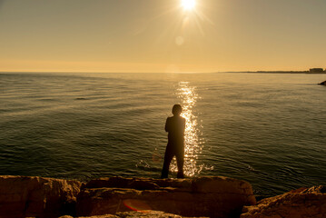 Punta Sabbioni fisherman, Punta Sabbioni, Venice, Adria