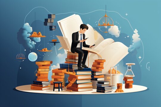 Poster for children overburdened with academics