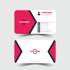 Vector modern and creative business card template