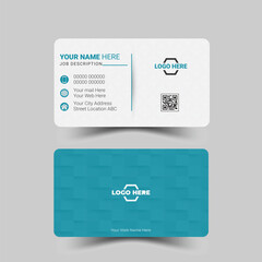 Vector modern and creative business card template