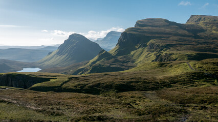 Fototapeta na wymiar Beautiful Landscape Of Scotland