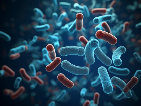 Detailed image of lactobacilli