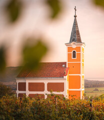 Famous Lengyel Chapel in Hegymagas, Hungary