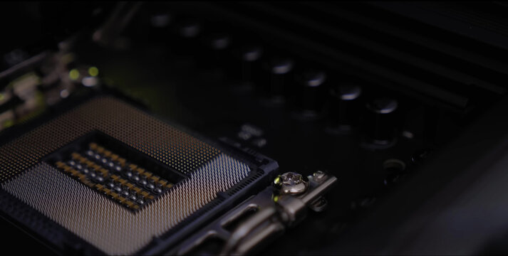 cpu socket on motherboard Computer PC 