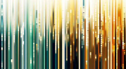 Obraz premium Gradient background for web design from vertical lines and stripes , Generated by AI,