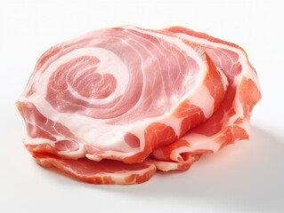 Unveiling Culinary Delights: Exquisite Close-Up of a Perfectly Cooked Ham Generative AI