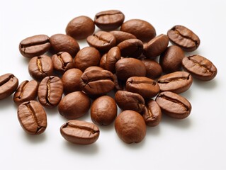 Unveiling the Allure: A Close-Up Journey into Premium Brown Coffee Beans Generative AI