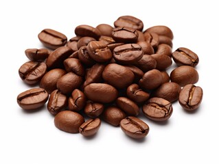 Naklejka premium Discover the Rich Aroma: A Captivating Glimpse into the World of Gourmet Coffee Beans Generative AI