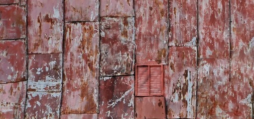 Decaying Beauty: Rusty Metal Texture