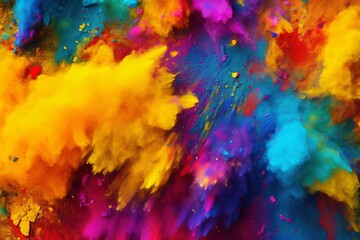 Colorful splash background
