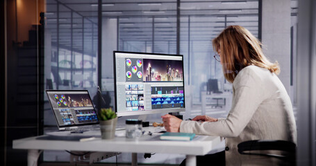 Computer Photo Editing for Video Production