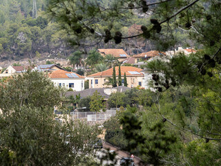 Fototapeta premium city of Migdal Ha Emek, Migdal Haemek in northern Israel