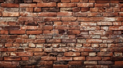 Fototapeta premium Brick wall, construction raw material texture, stone wallpaper