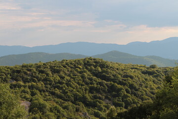 Fototapeta premium Landscape of the mountains of Greece