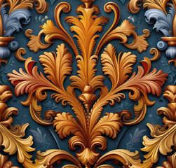 Abstract delicate floral pattern for design, vector illustration,