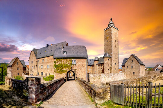 Schloss, Steinau an der Strasse, Deutschland 