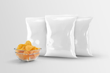white chips packet