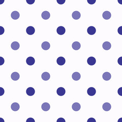 Color Seamless polka dot pattern. Colored repeat dots background for Your design