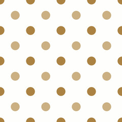 Color Seamless polka dot pattern. Colored repeat dots background for Your design