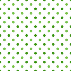 Color Seamless polka dot pattern. Colored repeat dots background for Your design © Tanita