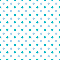 Color Seamless polka dot pattern. Colored repeat dots background for Your design