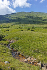 Fototapeta na wymiar Landscape of Rila mountain near Belmeken Dam, Bulgaria