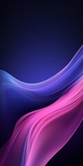 Abstract colorful waves illustration. Banner for copy space and website advertising. Mobile smartphone wallpaper.
