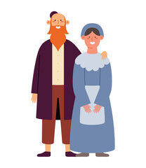 jewish people illustration