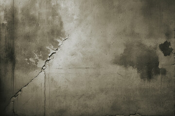 Aged texture of a weathered, vintage-style concrete wall, with a dirty, imperfect surface
