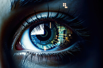 Person woman human macro face female iris blue vision beauty eye closeup