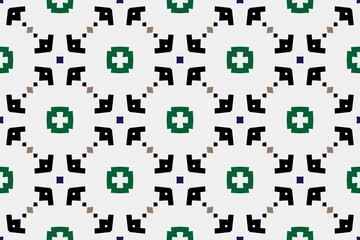 Abstract ethnic rug ornamental seamless pattern.Perfect for fashion, textile design, cute themed fabric, on wall paper, wrapping paper and home decor. Geometric pattern.