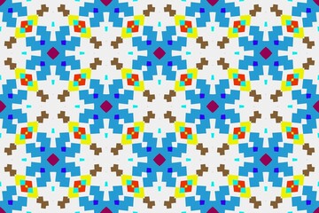 Abstract ethnic rug ornamental seamless pattern.Perfect for fashion, textile design, cute themed fabric, on wall paper, wrapping paper and home decor. Geometric pattern.