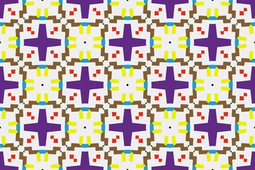 Abstract ethnic rug ornamental seamless pattern.Perfect for fashion, textile design, cute themed fabric, on wall paper, wrapping paper and home decor. Geometric pattern.