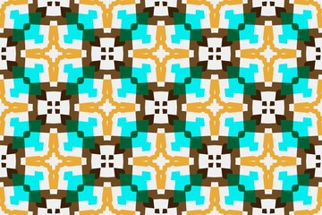 Abstract ethnic rug ornamental seamless pattern.Perfect for fashion, textile design, cute themed fabric, on wall paper, wrapping paper and home decor. Geometric pattern.
