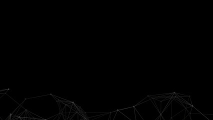 Abstract geometric background. Plexus mesh backdrop illustration.