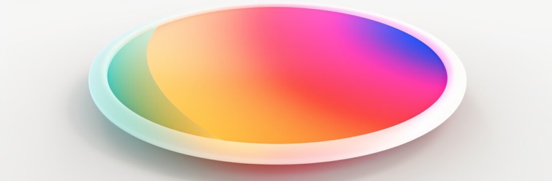 Unveiling the Vibrant Colors on a Pristine White iPhone 4: A Visual Delight! Generative AI