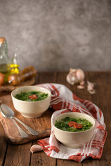 Caldo verde soup